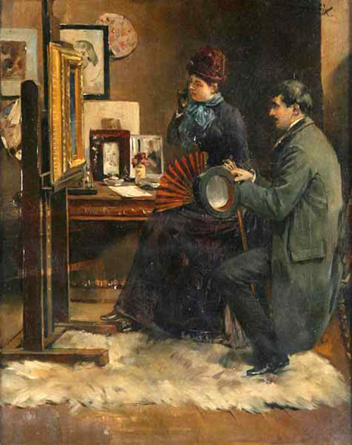 a visit in studio